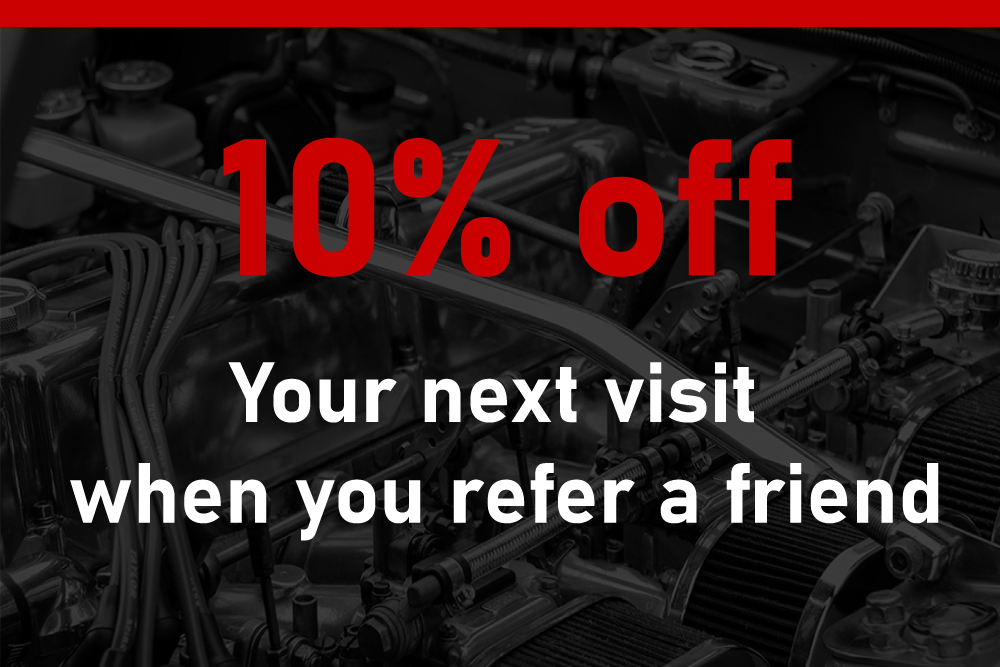 10% off refer a friend